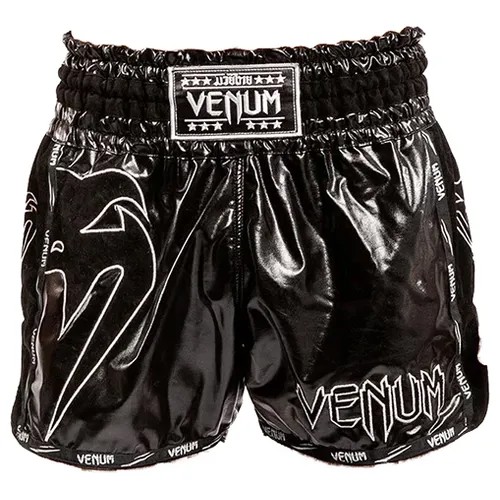 Шорты для тайского бокса Venum Giant Infinite Black/Black (XL)
