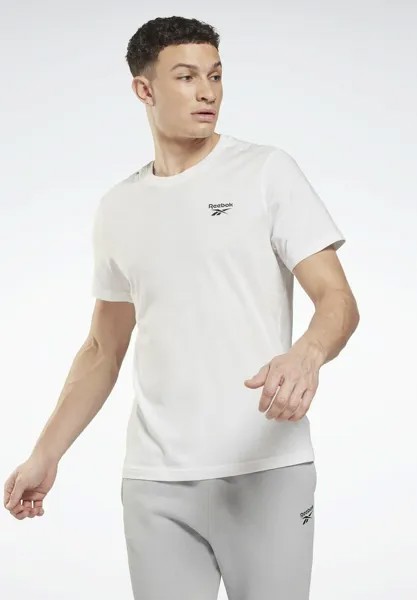 Футболка с принтом Reebok, белая