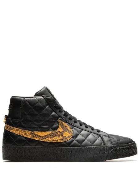Nike кеды SB Blazer Mid, черный