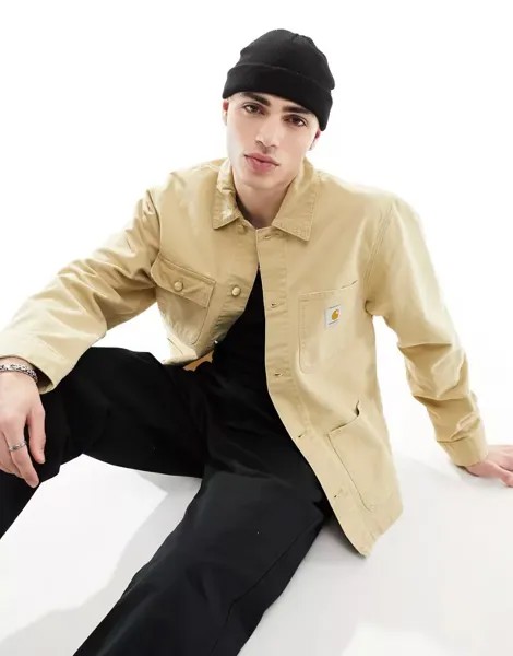 Коричневая куртка Carhartt WIP Michigan