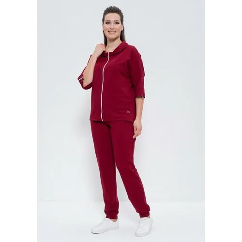 Костюм CLEO , размер 58 , бордовый