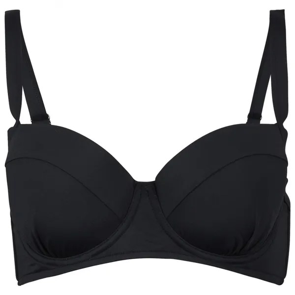 Верх бикини Seafolly Women's Collective DD Cup Underwire Bra, черный