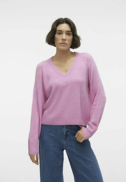 Свитшот Vero Moda, пастельная лаванда.