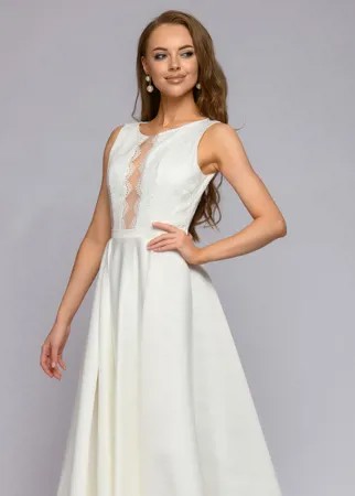 Вечернее платье женское 1001dress 0112001-01993WH белое 42