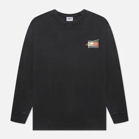 Мужской лонгслив Tommy Jeans Vintage Circular, цвет чёрный, размер L