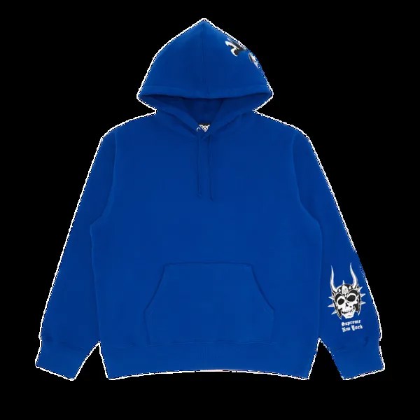 Толстовка Supreme x Bounty Hunter Hooded 'Royal', синий