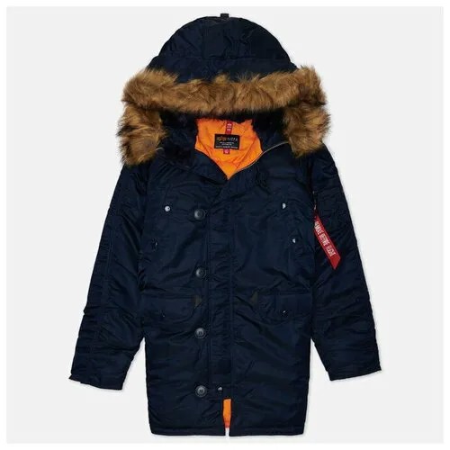 Женская куртка парка Alpha Industries N-3B синий, Размер S