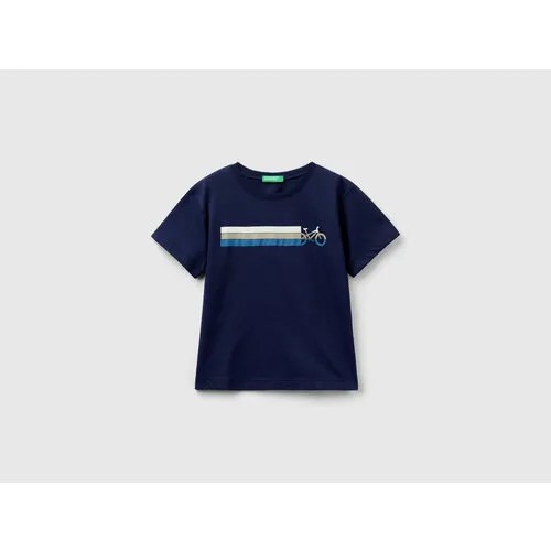 Футболка UNITED COLORS OF BENETTON, размер YS, синий