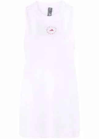 Adidas by Stella McCartney футболка без рукавов с логотипом