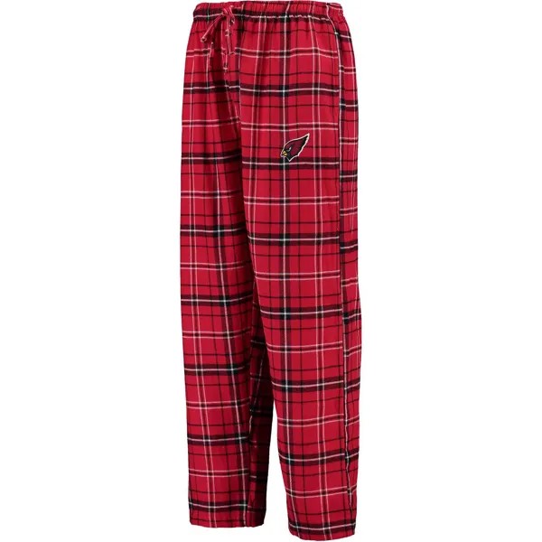 Мужские концепты Sport Cardinal Arizona Cardinals Ultimate клетчатые фланелевые пижамные брюки