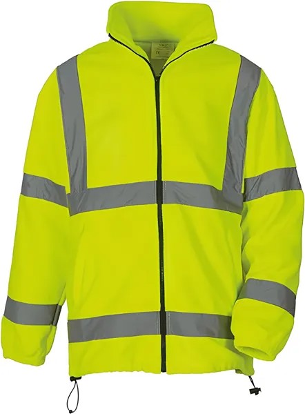 Рабочая куртка Yoko Hi vis Heavyweight Fleece, желтый