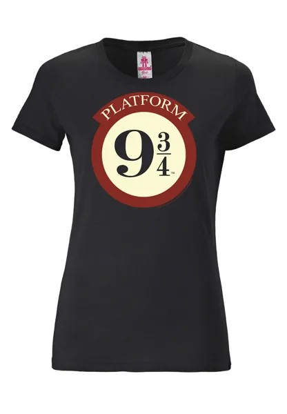 Футболка Logoshirt Harry Potter Platform 9 3/4, черный
