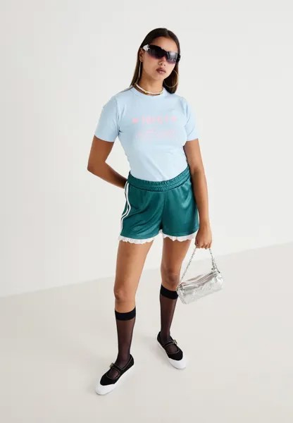 Шорты BRODERIE EDGE SPORTY Jaded London, синий