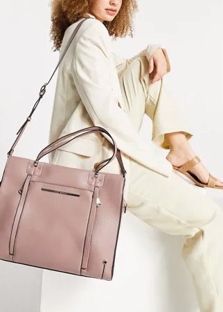 Розовато-лиловая сумка-тоут Steve Madden Nolla-Фиолетовый цвет