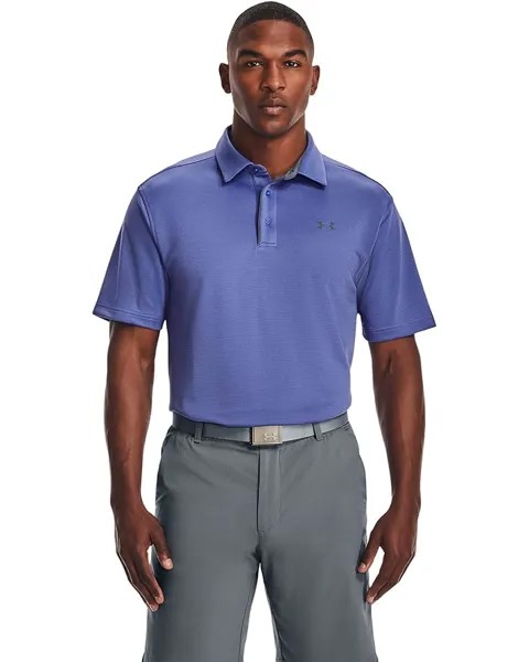 Поло Under Armour Golf Tech, цвет Starlight/Pitch Gray