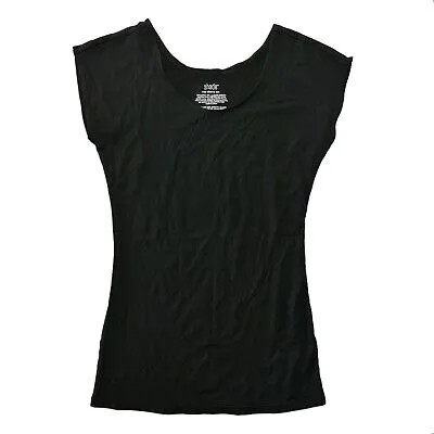 Женская футболка с короткими рукавами и круглым вырезом Shade (черный, M)