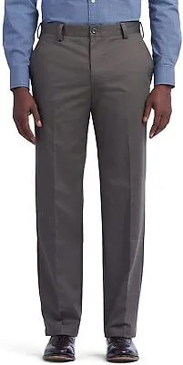 Мужские брюки-чиносы IZOD классического кроя с плоской передней частью, оливковые, 34 Ш x 34 Д