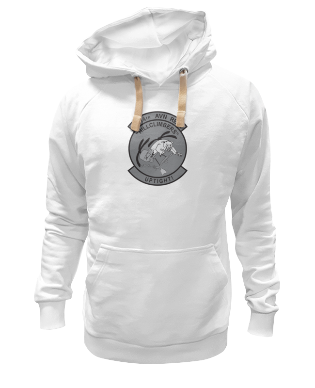 Худи Printio Hillclimbears белое 2XL