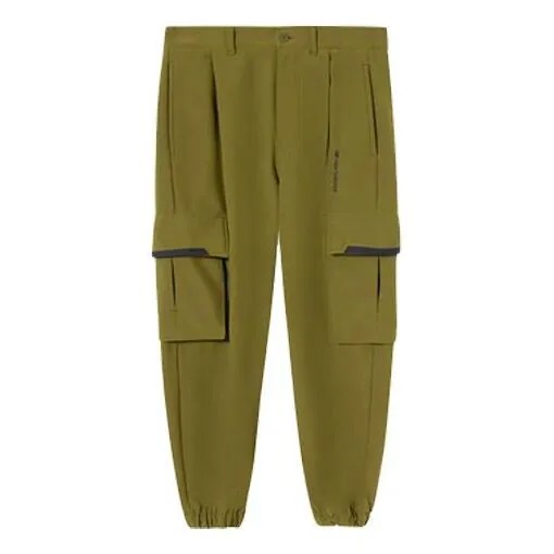 Штаны спортивные брюки карго New Balance, зеленый