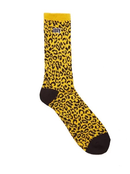 Носки OBEY Leo Socks Energy Yellow