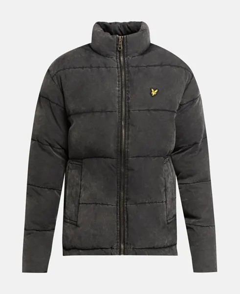 Стеганая куртка Lyle & Scott, черный