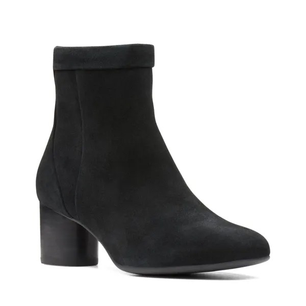 Женские полусапоги Clarks, черные