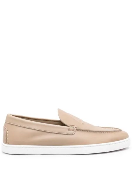 Christian Louboutin лоферы Varsiboats, нейтральный цвет