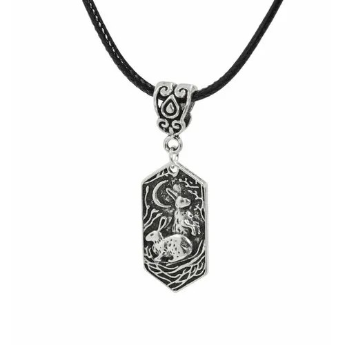 Колье SILVARIE, длина 45 см, серебристый/черный