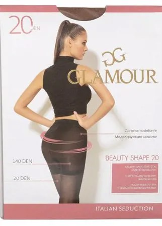 Колготки Glamour Beauty Shape 20 den, размер 2-S, daino (бежевый)