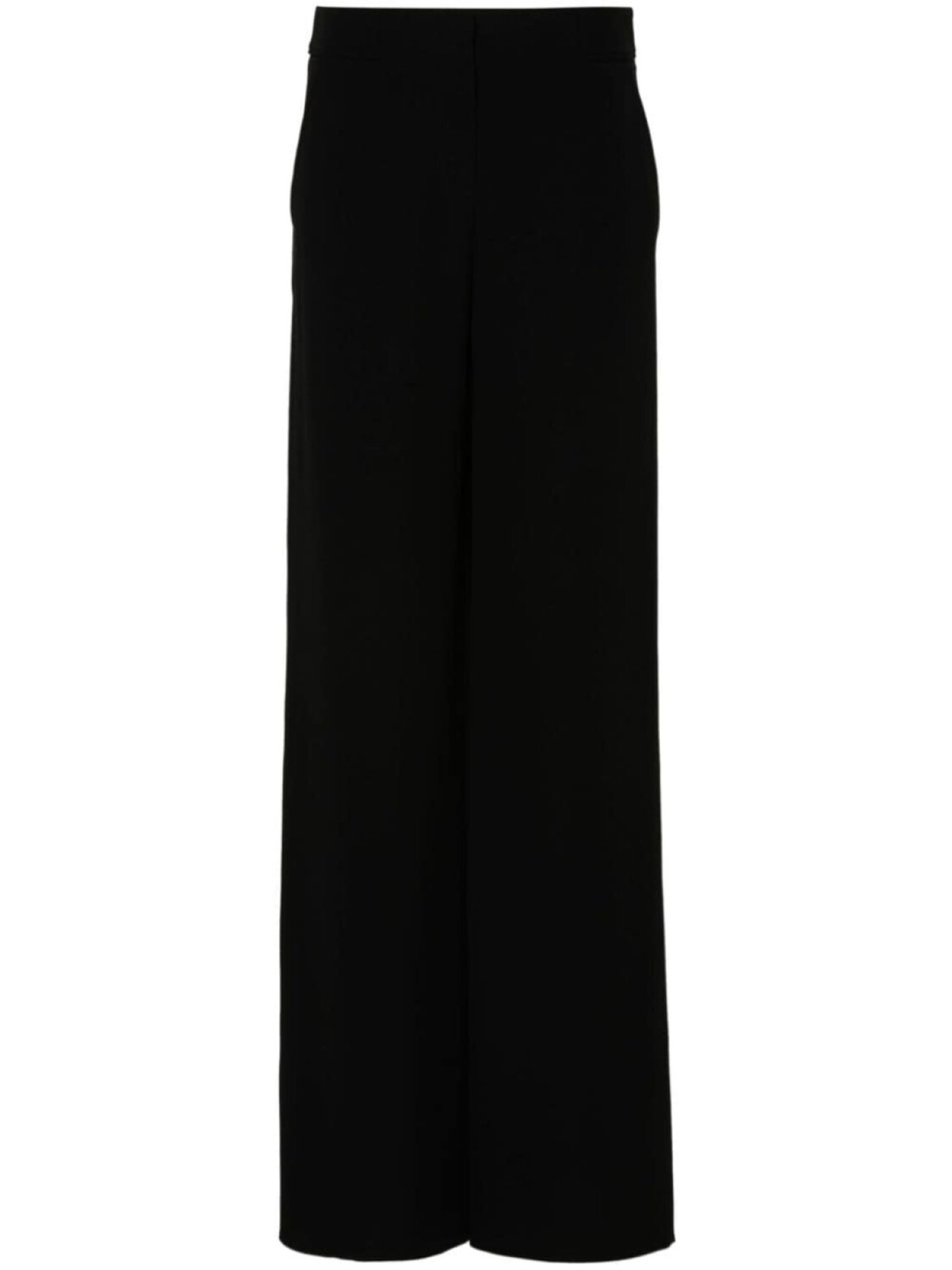 Giorgio Armani брюки из шелкового атласа, черный