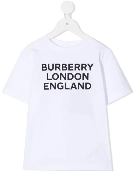 Burberry Kids футболка с логотипом