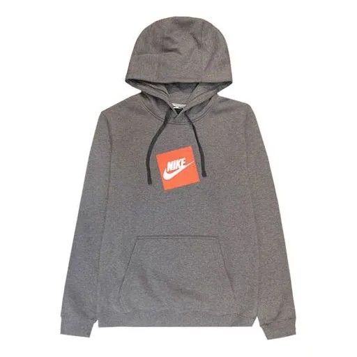 Толстовка Men's Nike Fleece Lined Stay Warm Athleisure Casual Sports Gray Pullover, серый