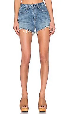 Джинсовые шорты bite high rise - DENIM x ALEXANDER WANG