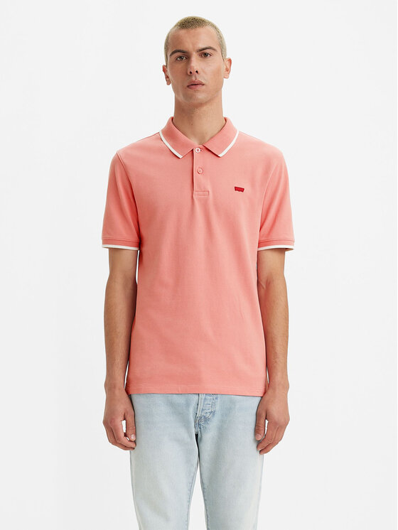 Рубашка-поло узкого кроя Levi's, розовый