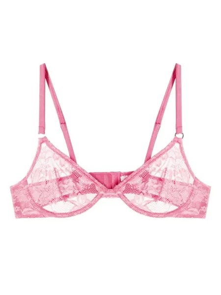 Fleur Du Mal кружевной бюстгальтер Le Stretch, розовый
