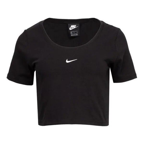 Футболка спортивная одежда основные виды спорта Nike, черный