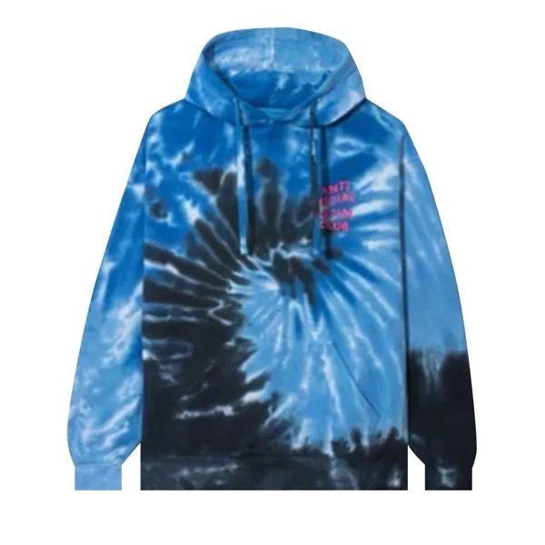 Толстовка Anti Social Social Club Maniac Blue Tie Dye