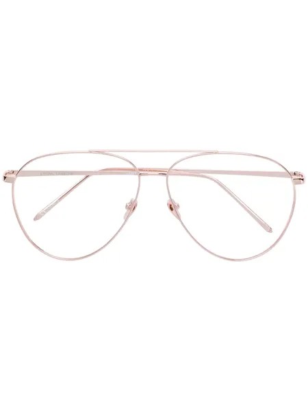 Linda Farrow aviator frame sunglasses