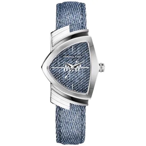 Наручные часы Hamilton Ventura H24211941, серебряный, синий