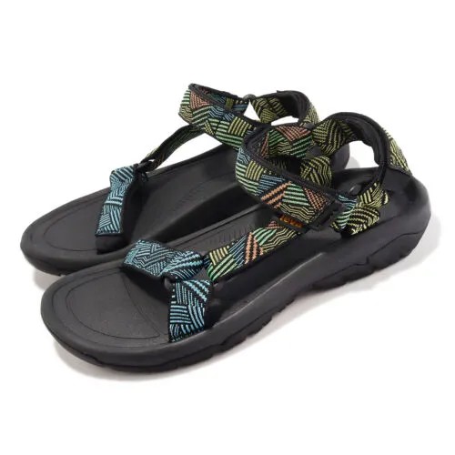 Сандалии Teva M Hurricane XLT2, черные, синие мужские, уличные сандалии с ремешком 1019234-BBKM