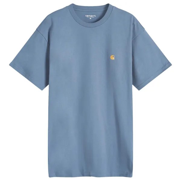 Футболка Carhartt Wip Chase T-Shirt, цвет Positano & Gold