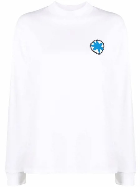 PS Paul Smith футболка с длинными рукавами и графичным принтом