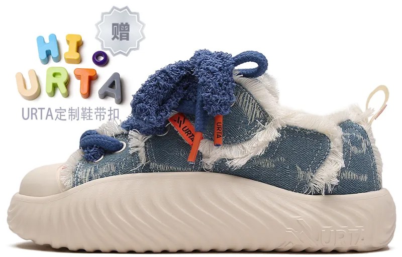 Кроссовки URTA Caterpillar Series Lifestyle Shoes Unisex Low-top Blue, синий