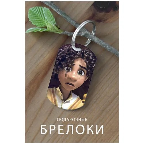 Брелок, глянцевая фактура