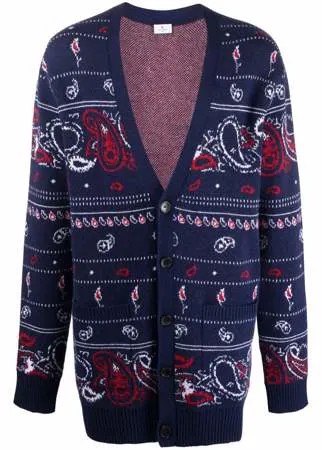 ETRO кардиган с принтом пейсли