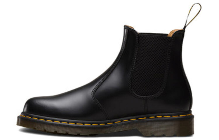 Ботинки Chelsea Dr. Martens 2976 из гладкой кожи черного цвета Dr.Martens