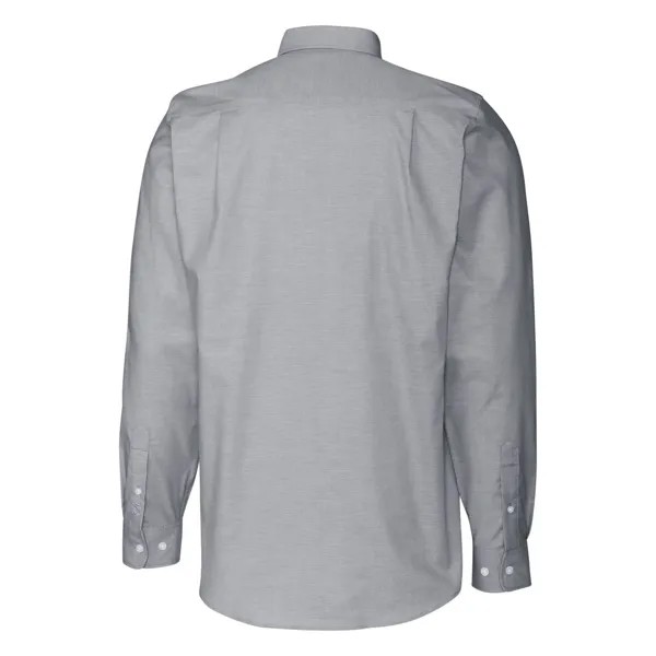 Мужская классическая рубашка из оксфорда стрейч с длинными рукавами и длинными рукавами Cutter & Buck