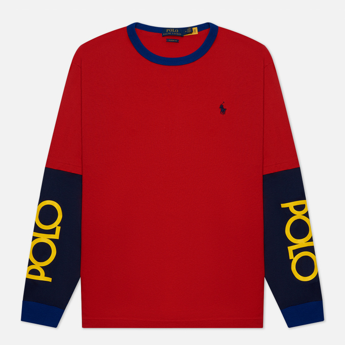 Лонгслив мужской Polo Ralph Lauren 710-842889 красный S