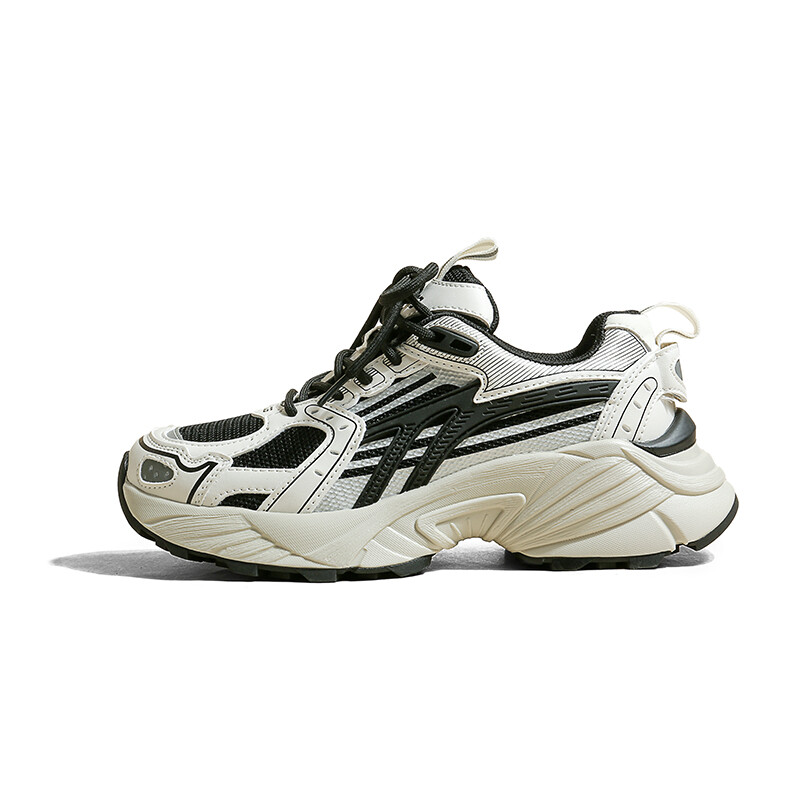 Кроссовки CENTRAL&KITTY Chunky Sneakers Women's Low-top, бежевый/синий
