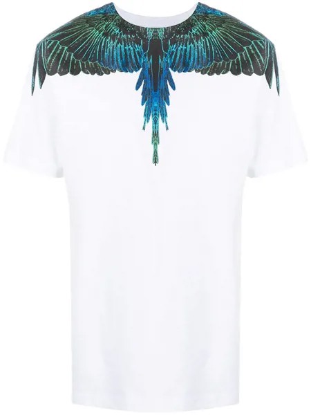 Marcelo Burlon County of Milan футболка с круглым вырезом и принтом Wings